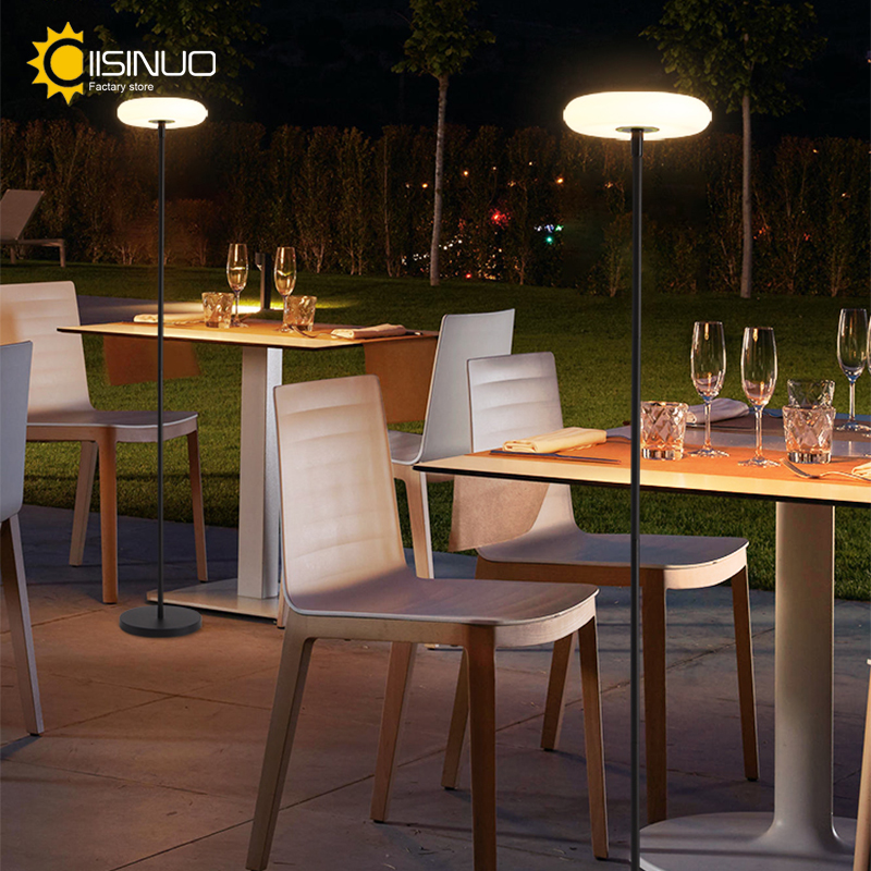 Pool Light Solar Rechargeable - مصباح أرضي خارجي يعمل بالطاقة الشمسية
