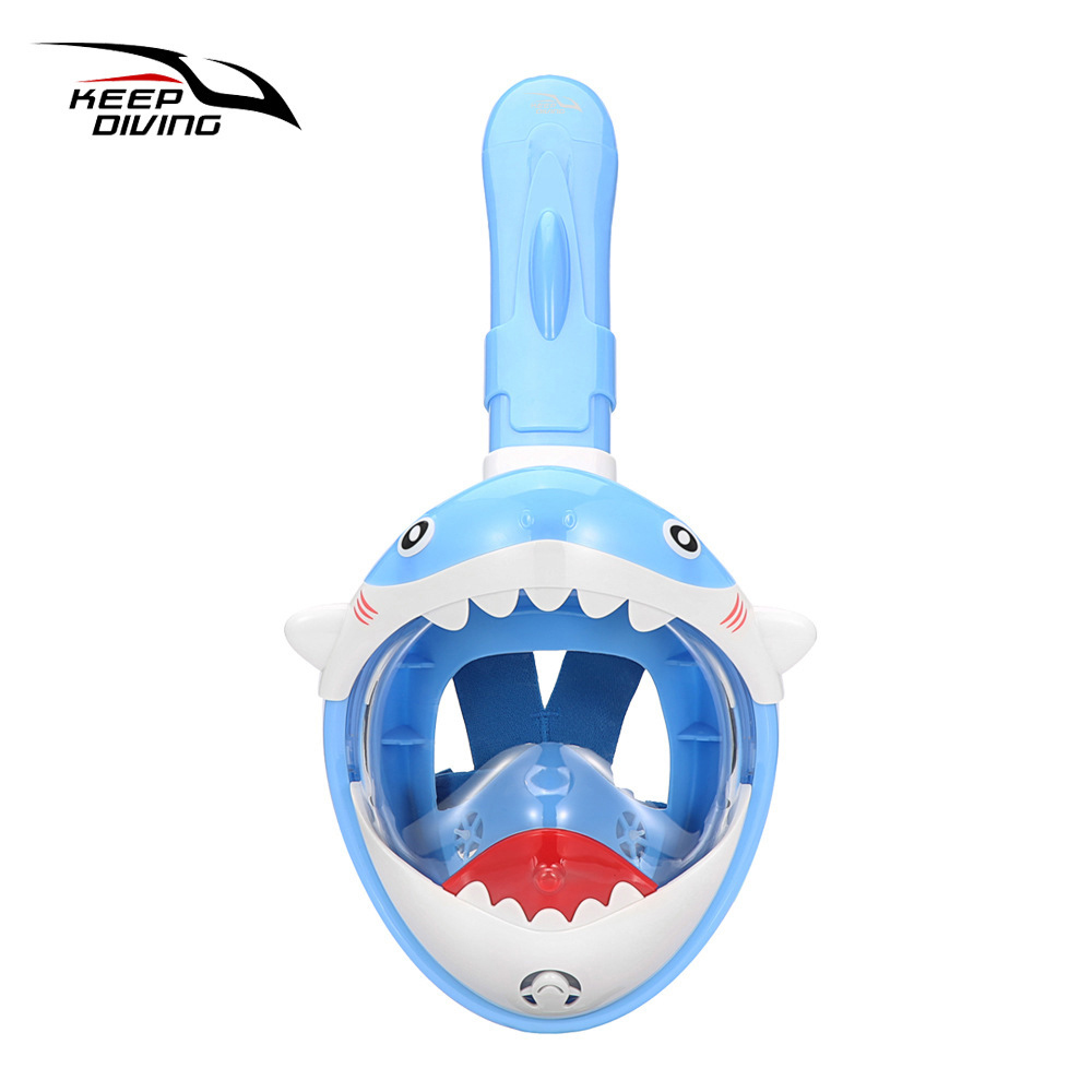 Snorkel Mask Full Face - 2025 صيف جديد الكرتون قناع الغطس