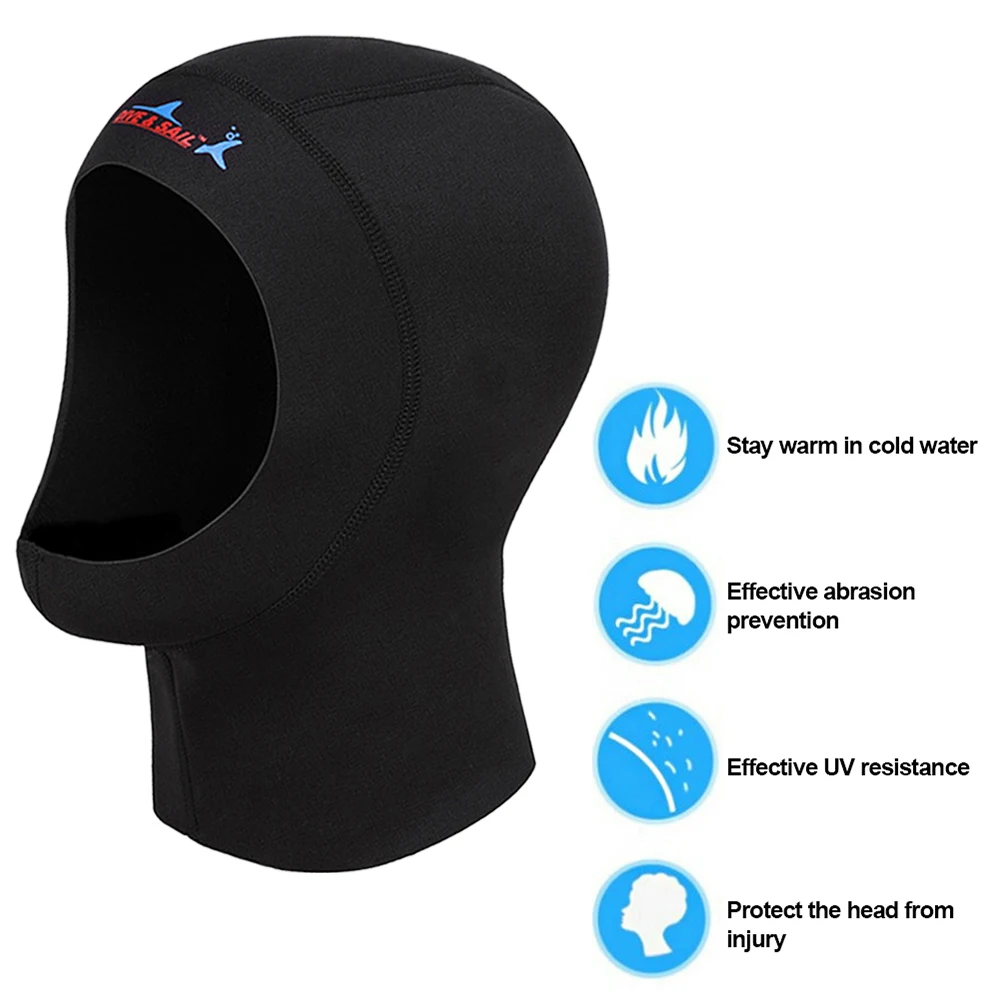 Snorkel Mask Full Face - قبعة غطس للرجال والنساء بسمك 1