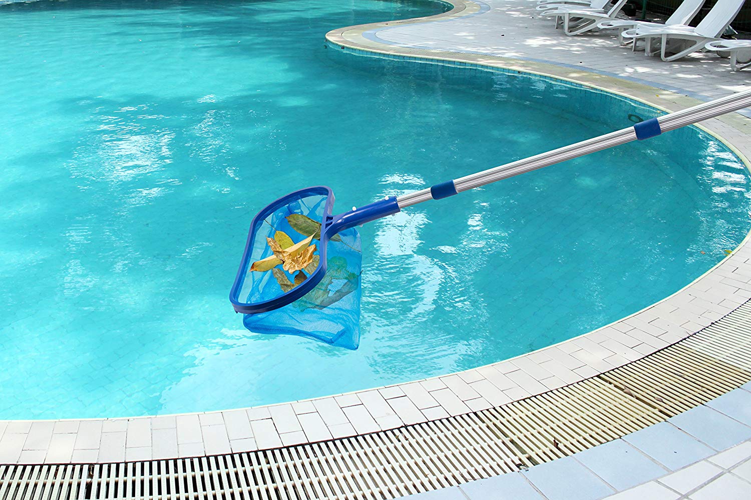 Pool Skimmer Net - شبكة تنظيف أوراق حمام السباحة الجديدة