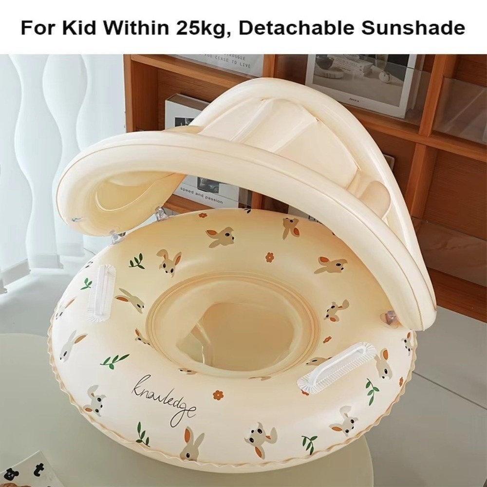 Pool Float Ring Inflatable - حلقة سباحة آمنة قابلة للنفخ على