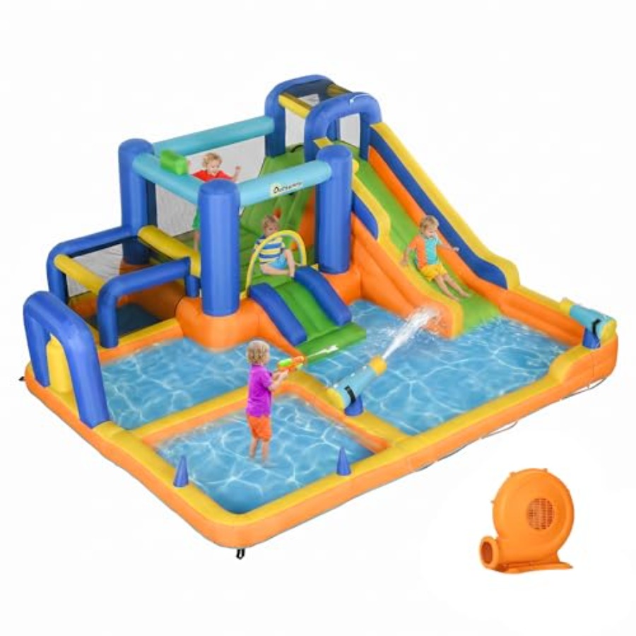 Water Slide Inflatable - زحليقة مائية قابلة للنفخ 7 في