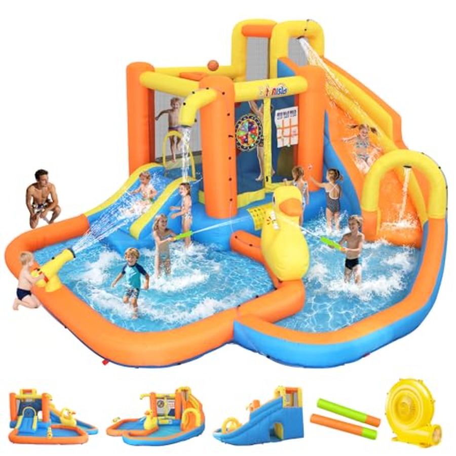Water Slide Inflatable - حديقة مائية قابلة للنفخ للأطفال من