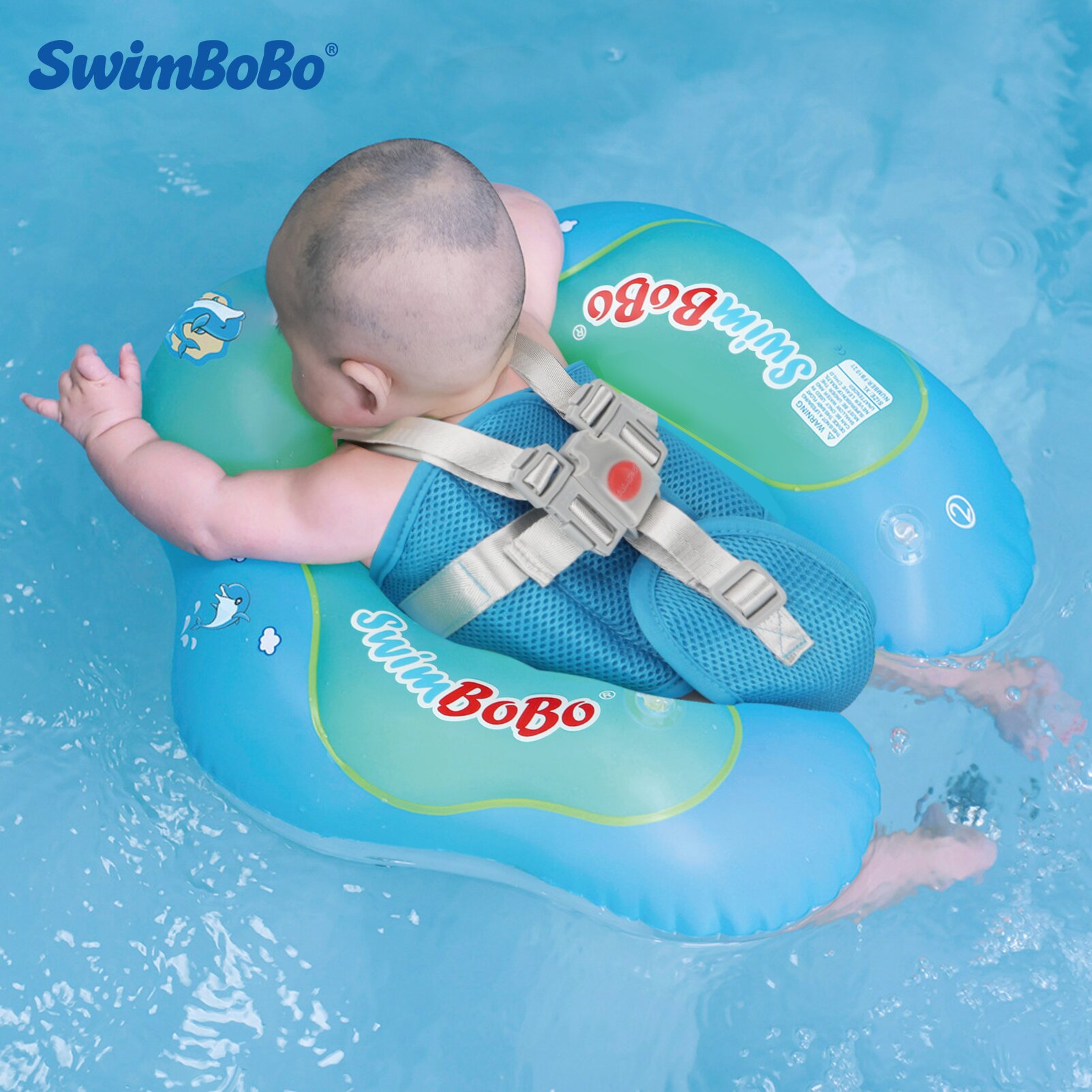 Pool Float Ring Inflatable - عوامة سباحة للأطفال من سويمبوبو بتصميم