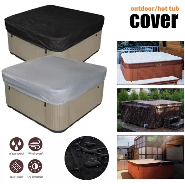 Pool Cover Waterproof - غطاء حماية لحوض الاستحمام الساخن وحوض
