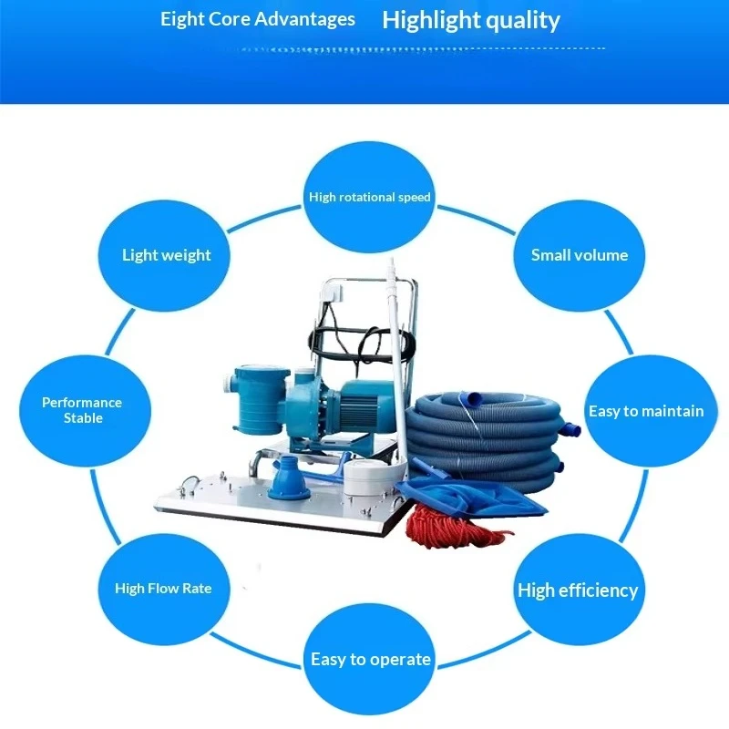 منظف يدوي تحت الماء لحمامات ال - مراجعة Pool Vacuum Manual وسعره