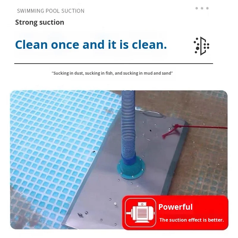 منظف يدوي تحت الماء لحمامات ال - مراجعة Pool Vacuum Manual وسعره