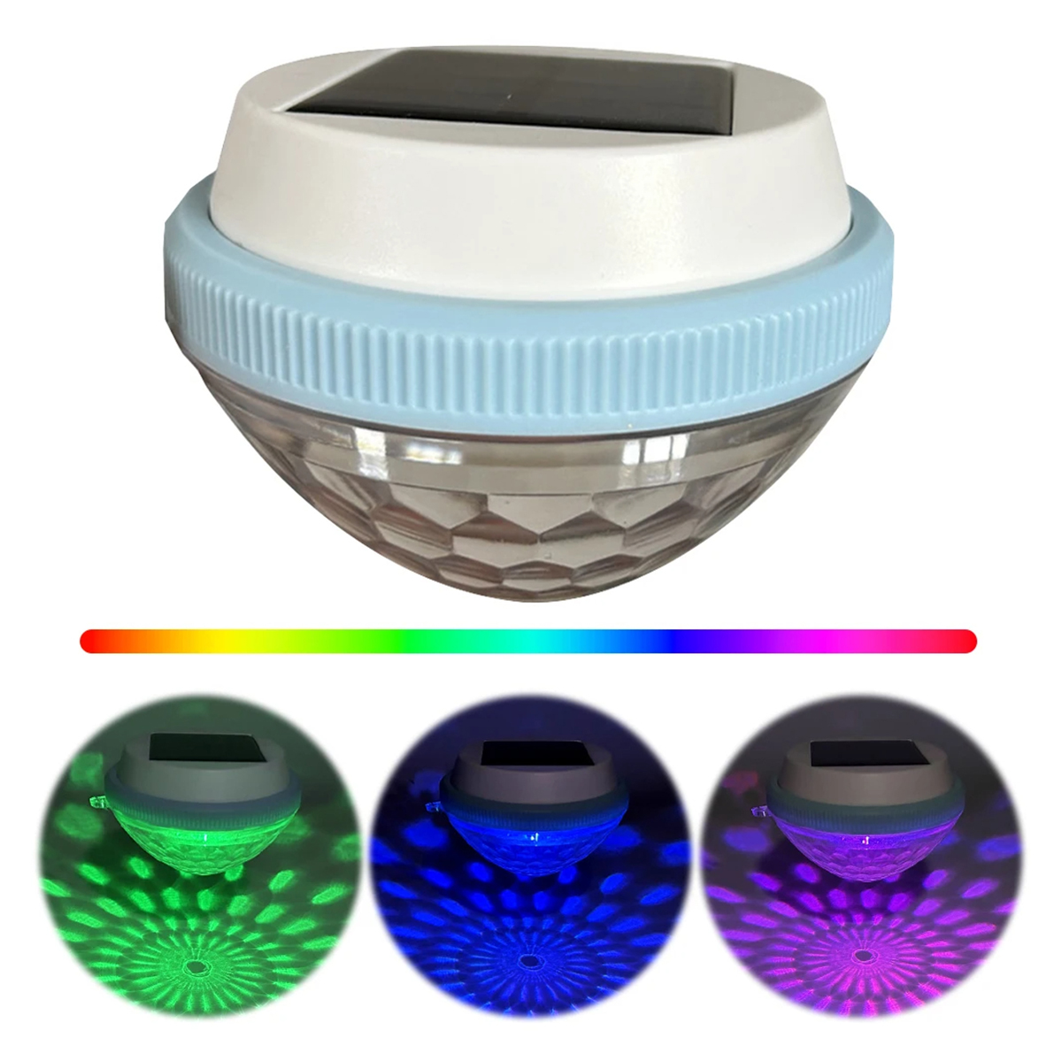 الطاقة الشمسية العائمة حمام سب - مراجعة Pool Light Solar Rechargeable وسعره