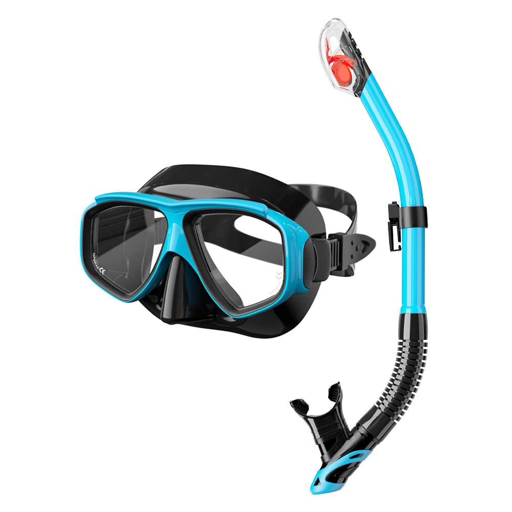 JSJM المهنية السباحة قناع الغط - مراجعة Snorkel Mask Full Face وسعره