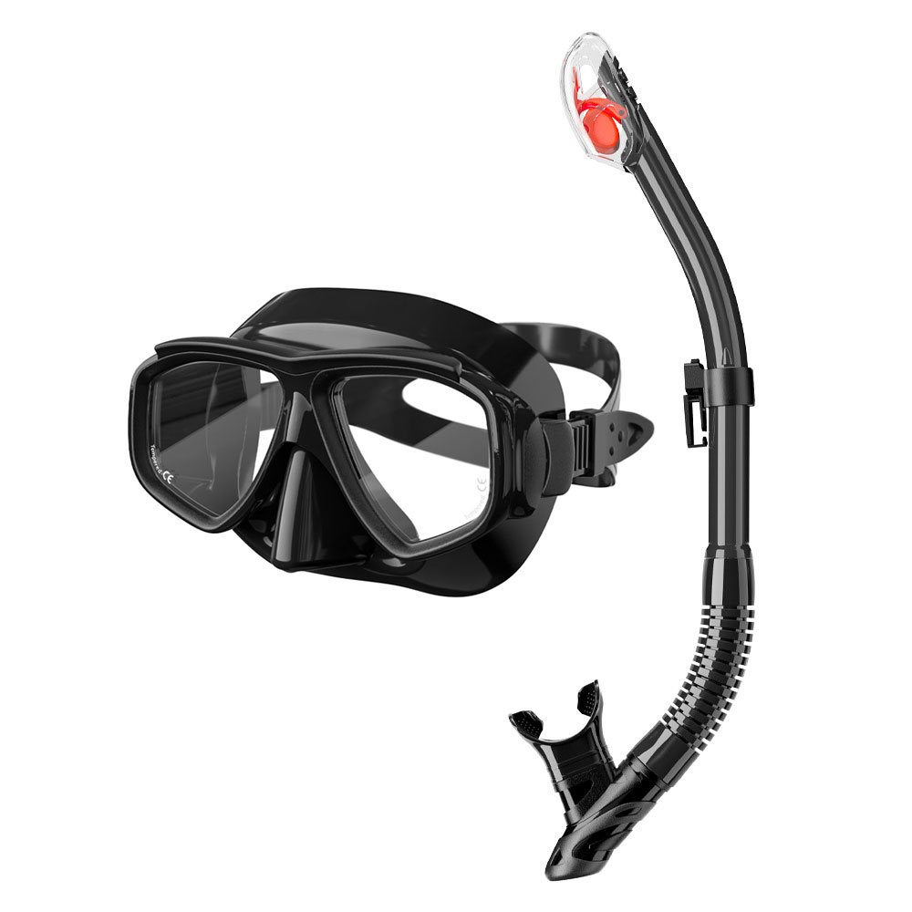 JSJM المهنية السباحة قناع الغط - مراجعة Snorkel Mask Full Face وسعره