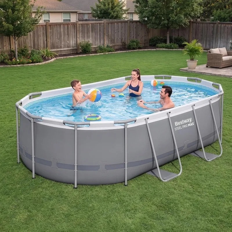 مجموعة حمام سباحة بيست واي ستي - مراجعة Pool Ladder Above Ground وسعره
