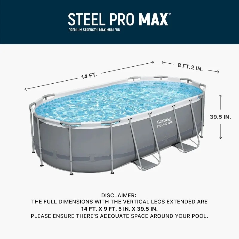 مجموعة حمام سباحة بيست واي ستي - مراجعة Pool Ladder Above Ground وسعره