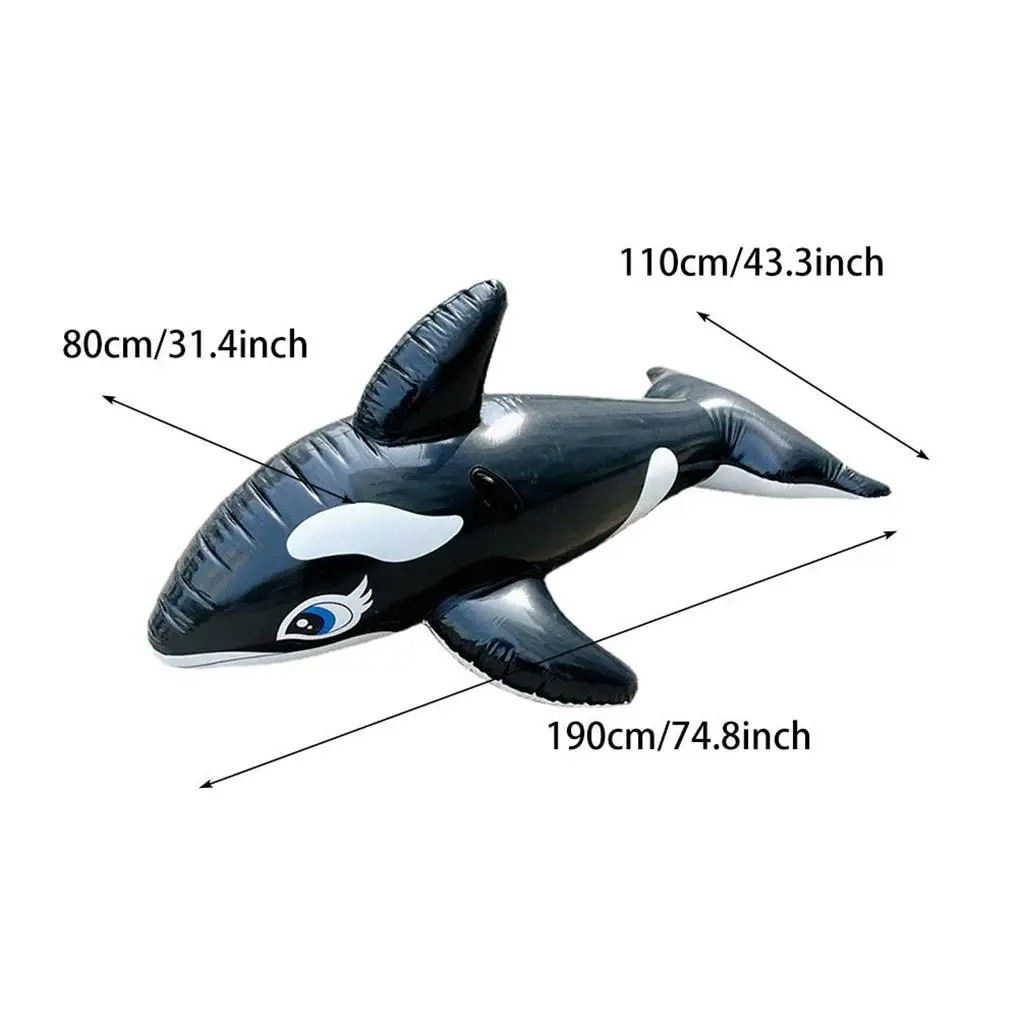الحوت العملاق نفخ سرير عائم بر - مراجعة Pool Float Ring Inflatable وسعره
