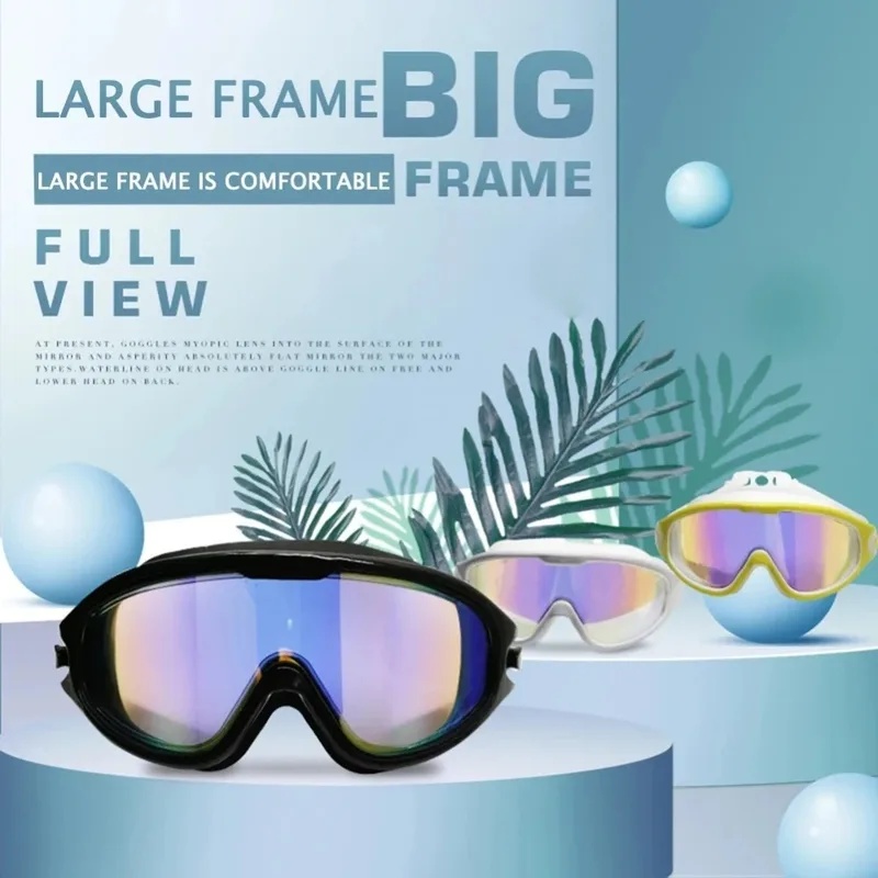 نظارات سباحة للكبار بتصميم عاك - مراجعة Swim Goggles Anti Fog Uv وسعره