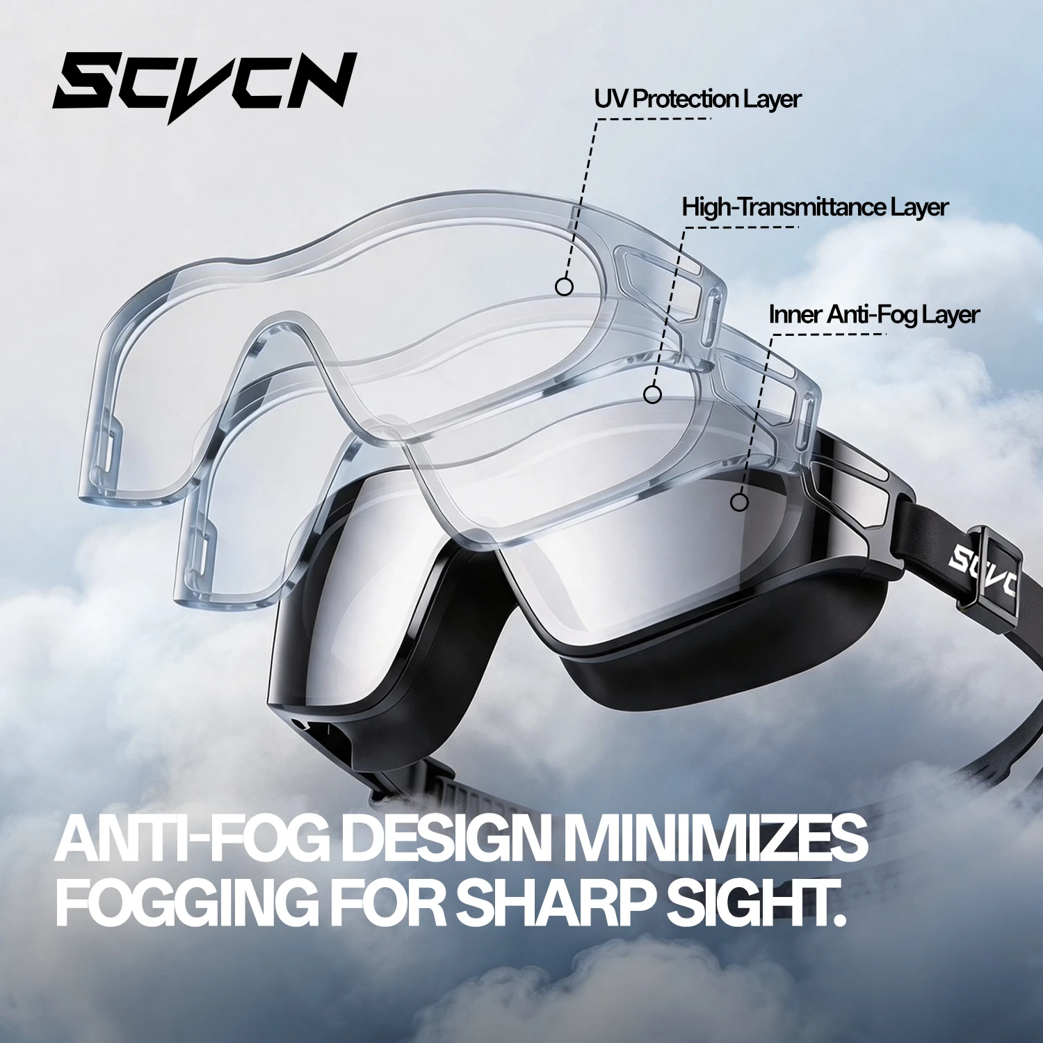 نظارات سباحة رجالية ونسائية اح - مراجعة Swim Goggles Anti Fog Uv وسعره