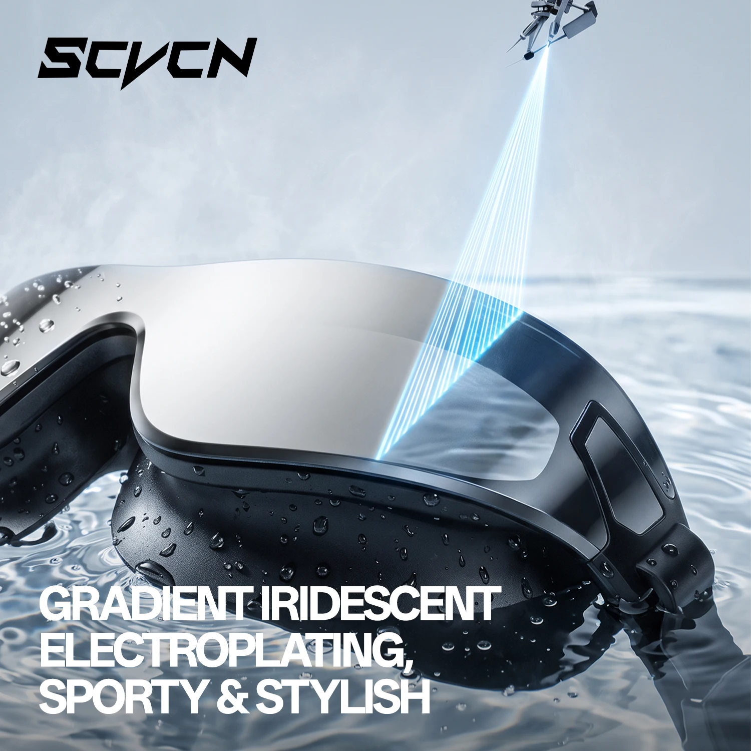 نظارات سباحة رجالية ونسائية اح - مراجعة Swim Goggles Anti Fog Uv وسعره