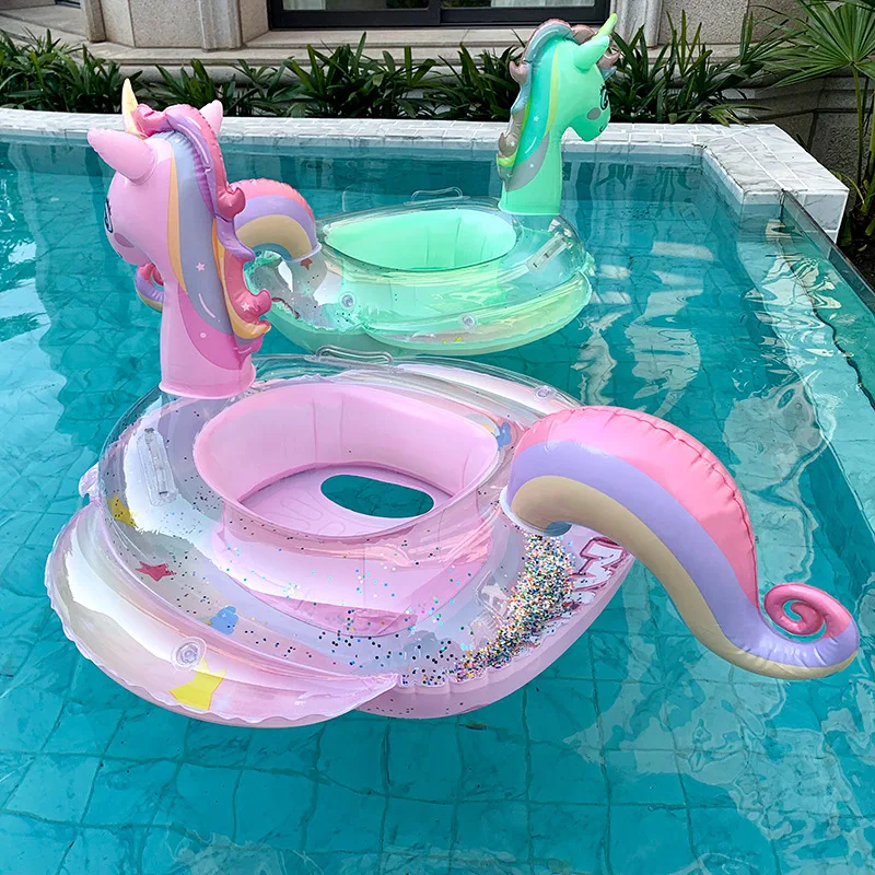حلقة سباحة يونيكورن قابلة للنف - مراجعة Pool Float Ring Inflatable وسعره