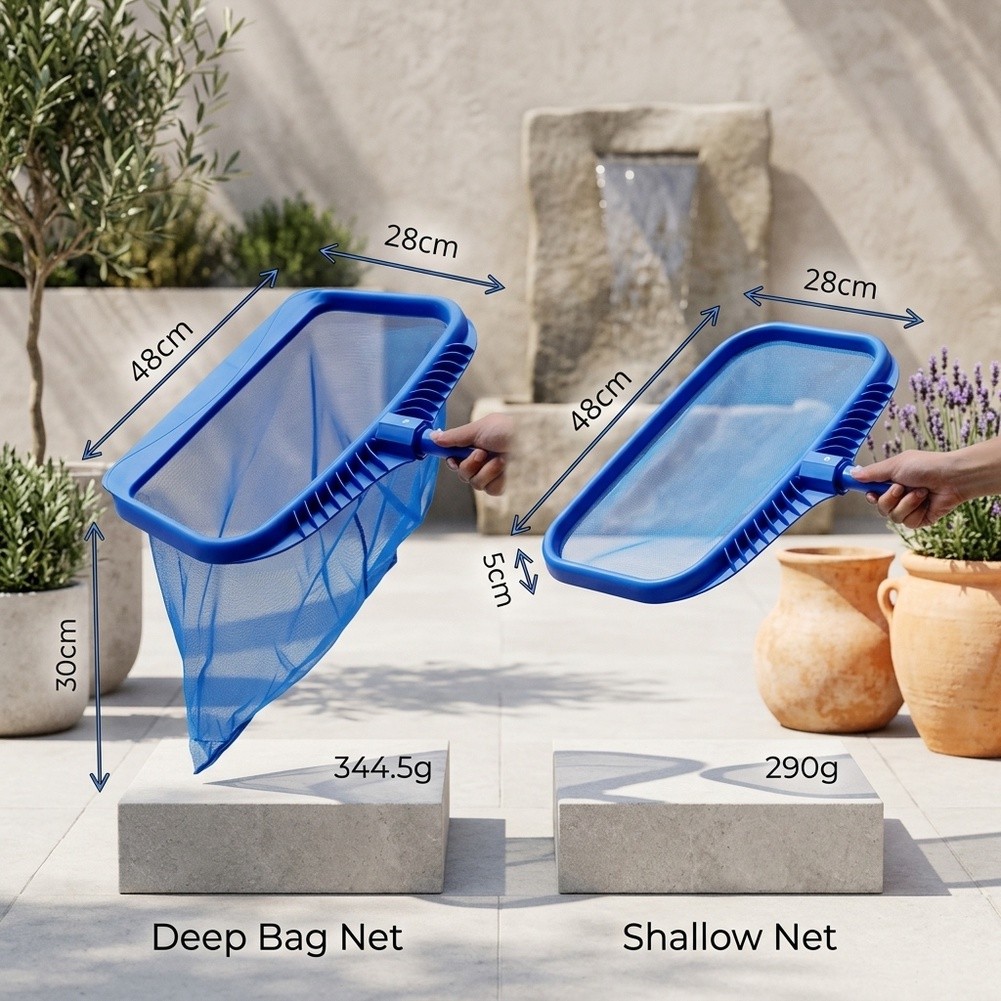 مجموعة شبكة احترافية لحمام الس - مراجعة Pool Skimmer Net وسعره
