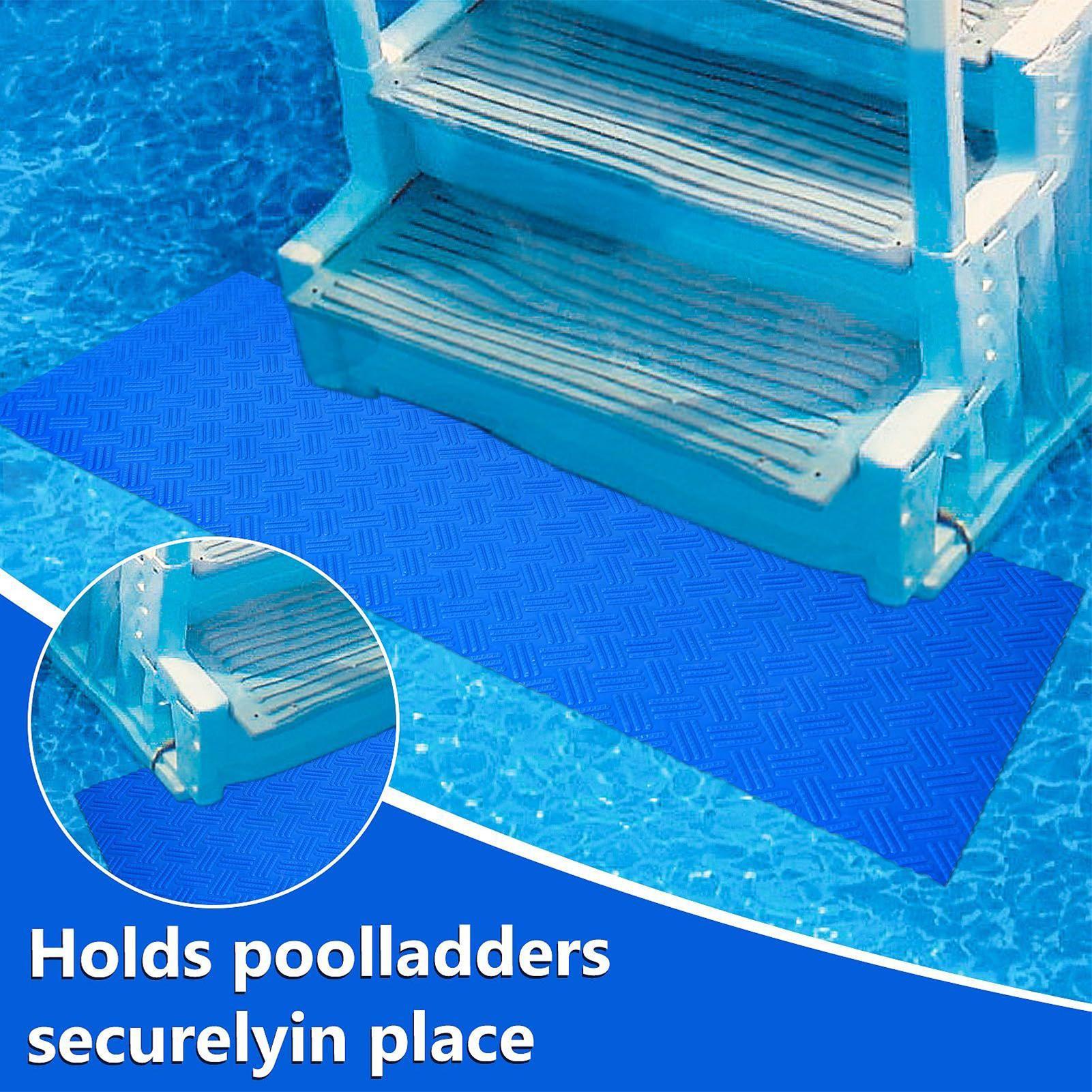 حمام سلم حصيرة السلامة عدم الا - مراجعة Pool Ladder Above Ground وسعره