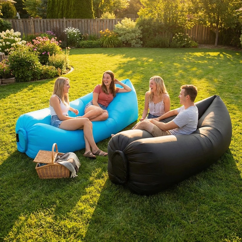 أريكة هوائية محمولة قابلة للنف - مراجعة Pool Lounger Inflatable وسعره