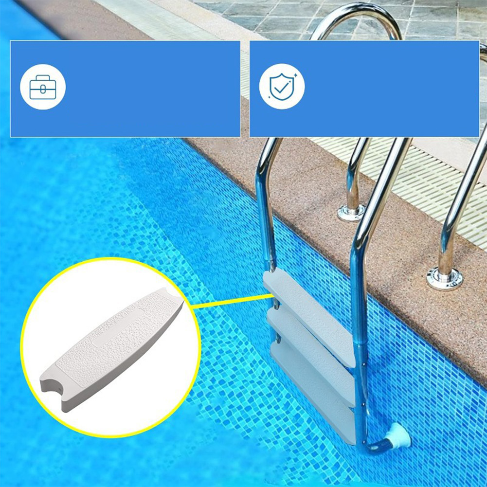 3 قطع من درجات سلم حمام السباح - مراجعة Pool Ladder Above Ground وسعره