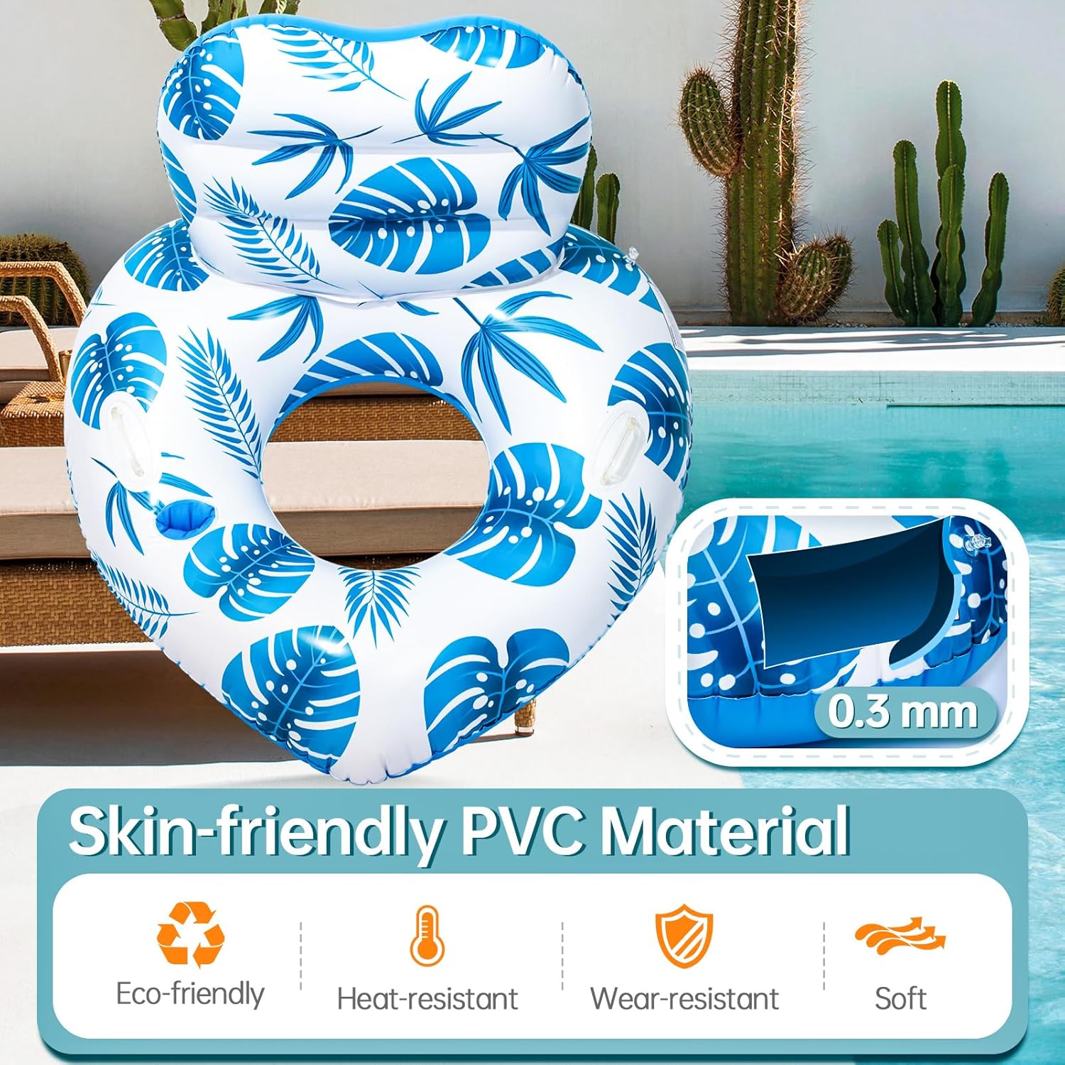 عوامات حمام السباحة القابلة لل - مراجعة Pool Lounger Inflatable وسعره