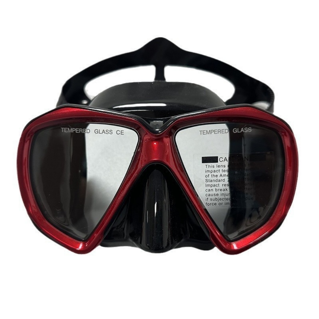نظارات غوص من السيليكون بإطار  - مراجعة Snorkel Mask Full Face وسعره