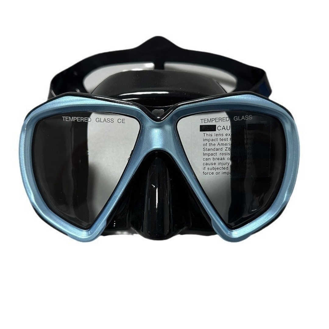نظارات غوص من السيليكون بإطار  - مراجعة Snorkel Mask Full Face وسعره
