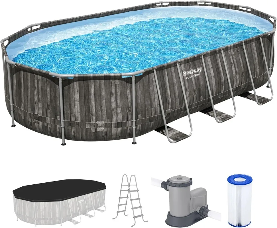 بيستواي باور ستيل، حوض سباحة ف - مراجعة Pool Ladder Above Ground وسعره