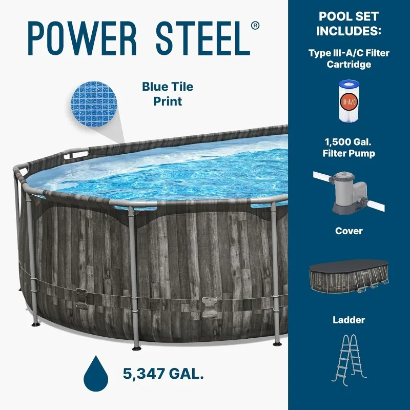 بيستواي باور ستيل، حوض سباحة ف - مراجعة Pool Ladder Above Ground وسعره