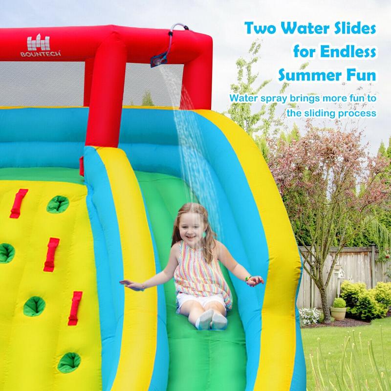 حديقة مائية قابلة للنفخ مع منز - مراجعة Water Slide Inflatable وسعره