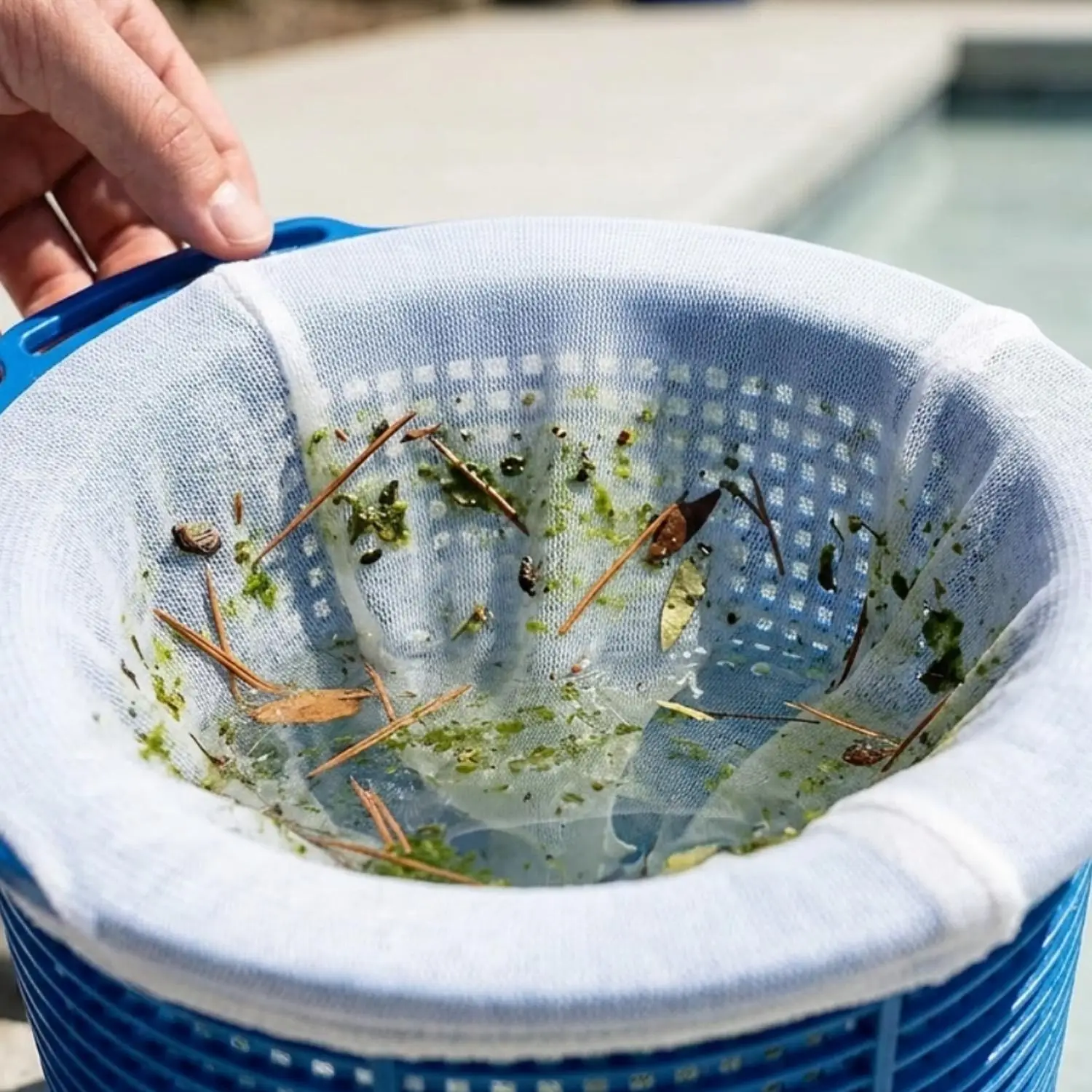 شبكة تصفية قابلة لإعادة الاستخ - مراجعة Pool Skimmer Net وسعره