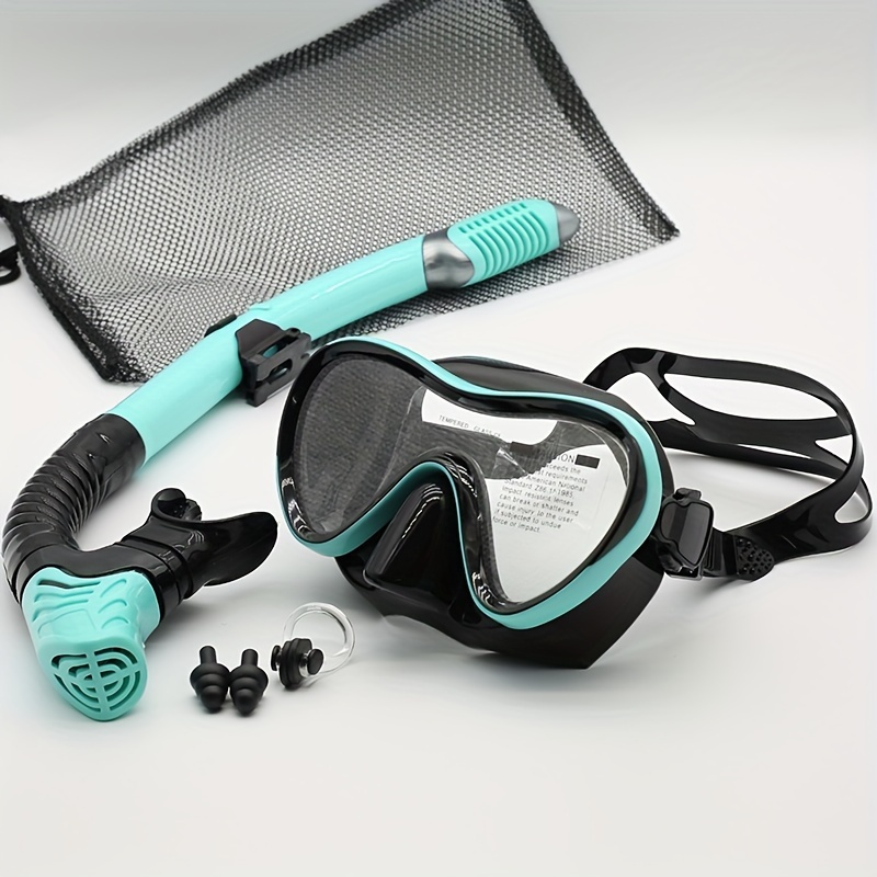 قناع غوص احترافي من السيليكون  - مراجعة Snorkel Mask Full Face وسعره