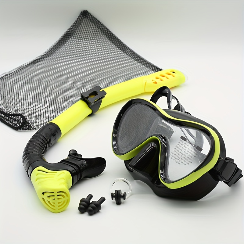 قناع غوص احترافي من السيليكون  - مراجعة Snorkel Mask Full Face وسعره