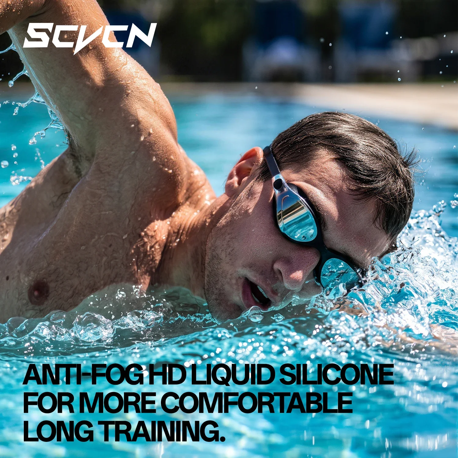 نظارات سباحة احترافية جديدة من - مراجعة Swim Goggles Anti Fog Uv وسعره