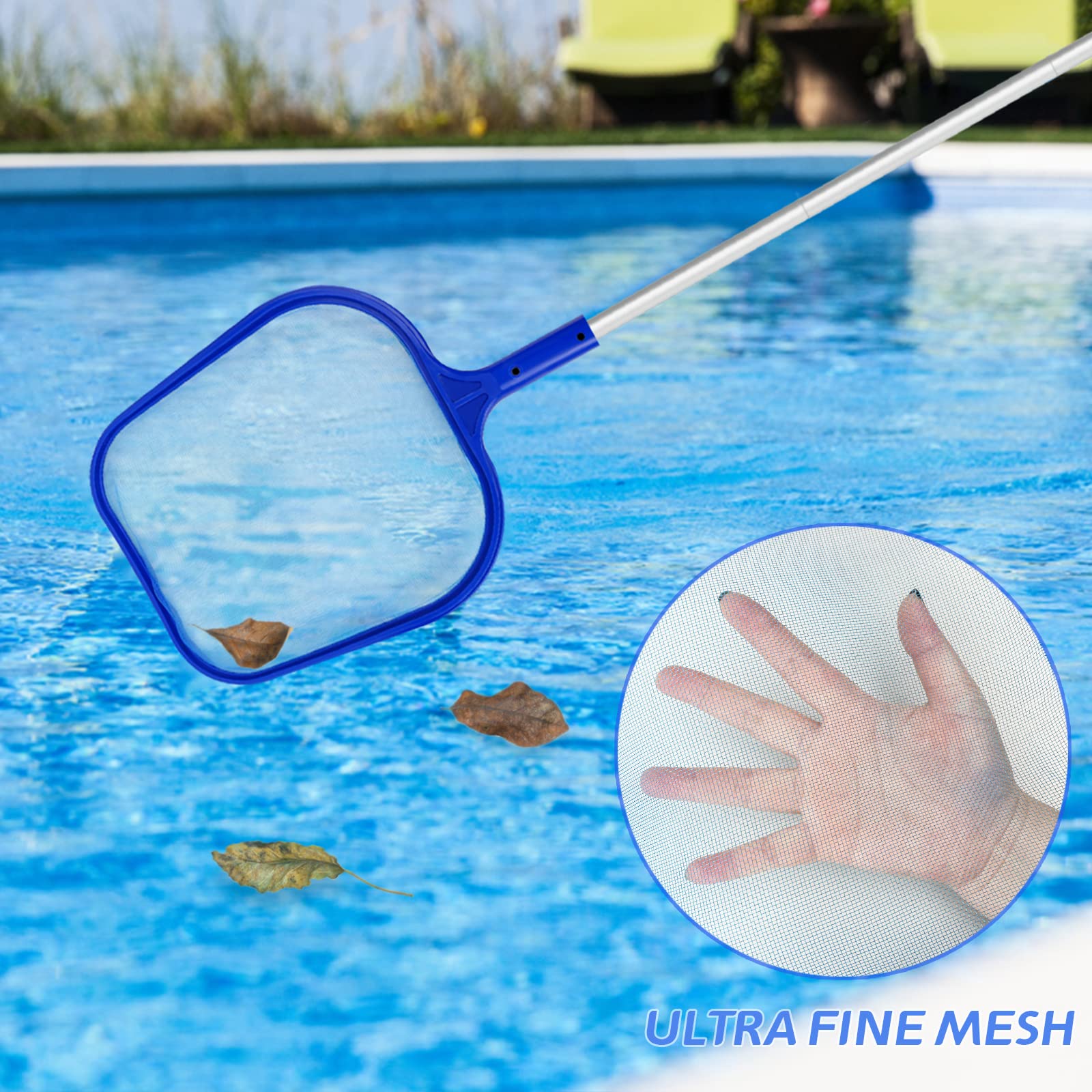 شبكة لالتقاط أوراق المسبح، شبك - مراجعة Pool Skimmer Net وسعره