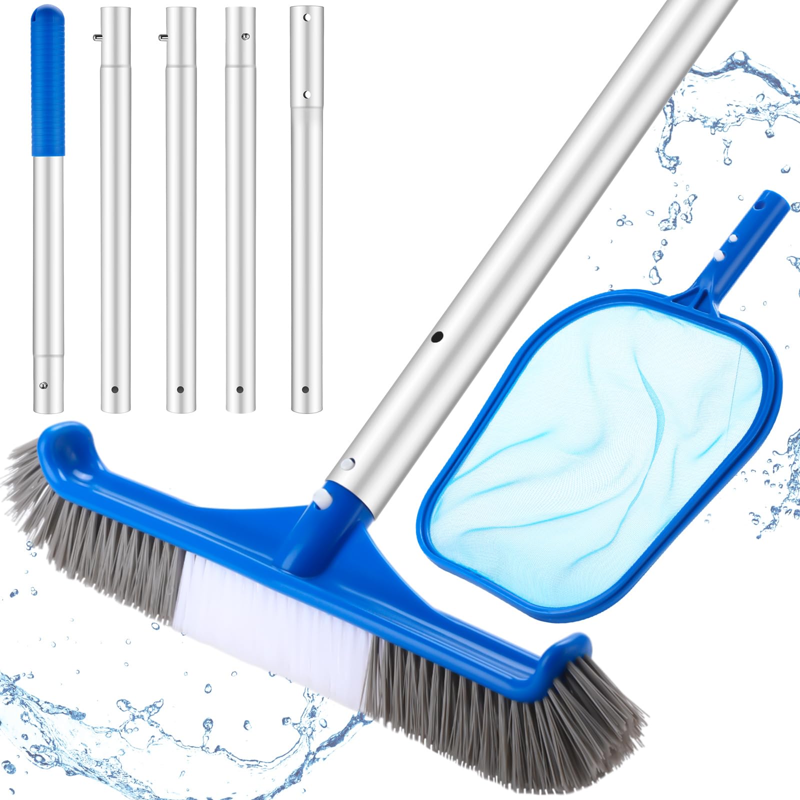 مجموعة أدوات تنظيف حمام السباح - مراجعة Pool Skimmer Net وسعره