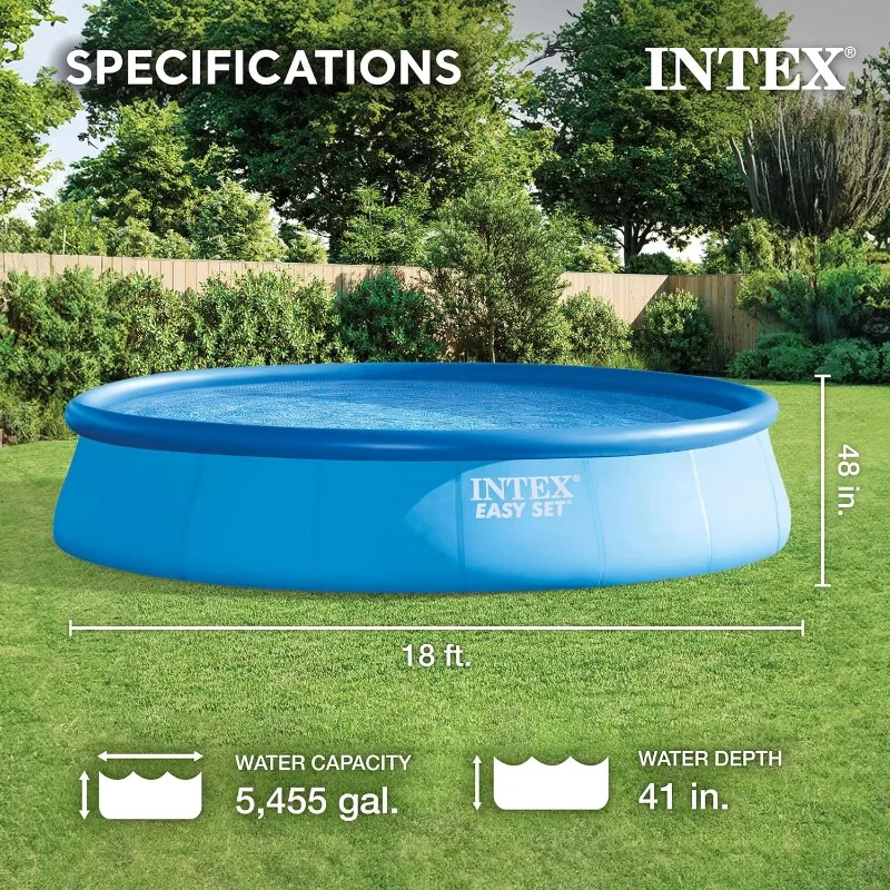 حوض سباحة قابل للنفخ فوق سطح ا - مراجعة Pool Ladder Above Ground وسعره