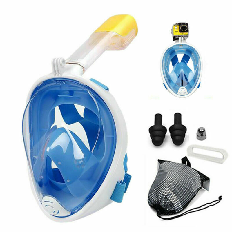 قناع غوص للأطفال والكبار قناع  - مراجعة Snorkel Mask Full Face وسعره