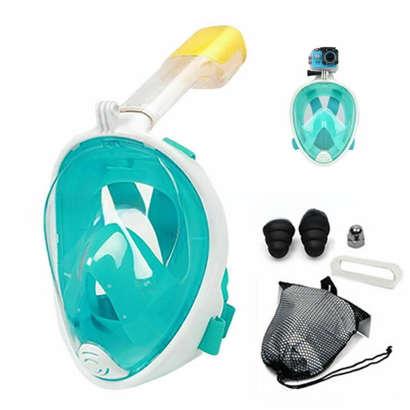 قناع غوص للأطفال والكبار قناع  - مراجعة Snorkel Mask Full Face وسعره