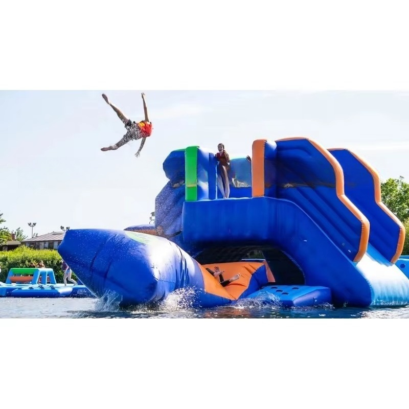 حديقة مائية قابلة للنفخ، معدات - مراجعة Water Slide Inflatable وسعره