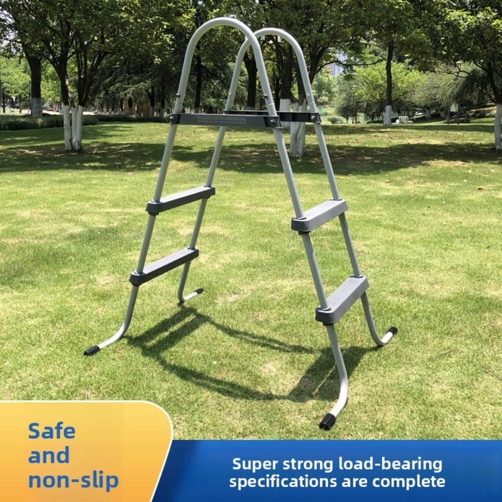 سلم دخول معزز للمسبح مع درجات  - مراجعة Pool Ladder Above Ground وسعره